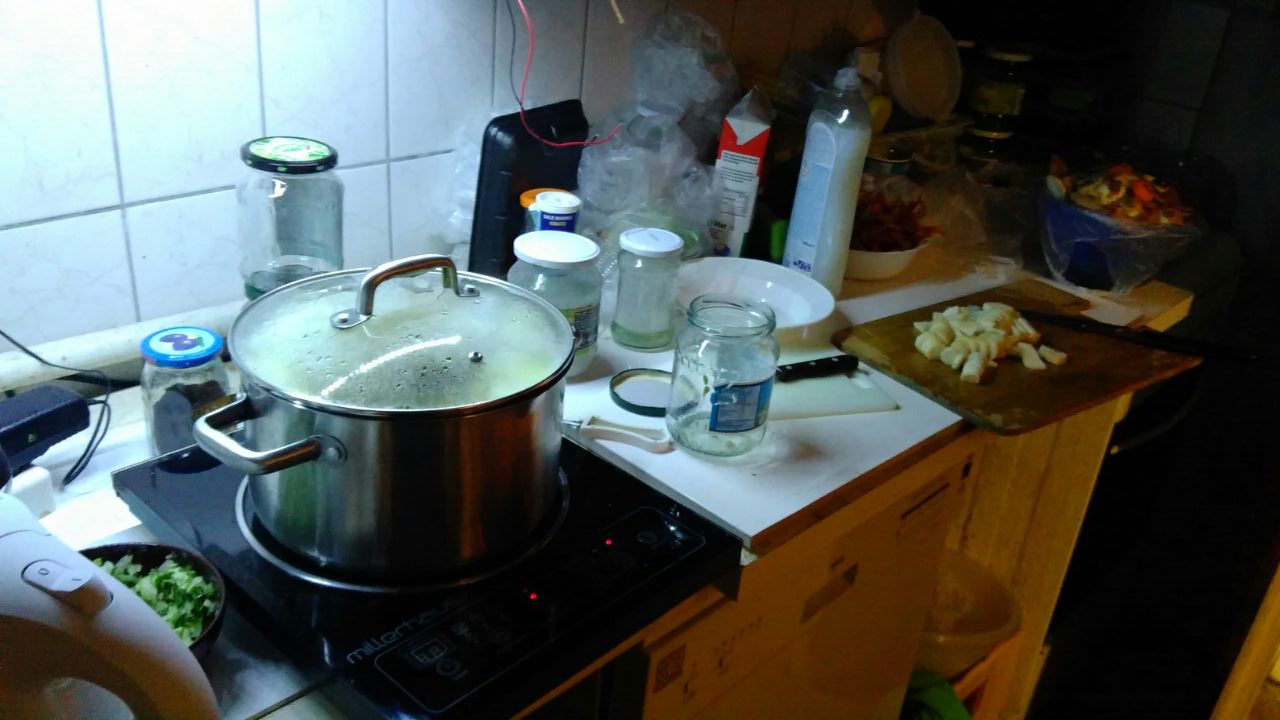 Cooking in the hackerspace