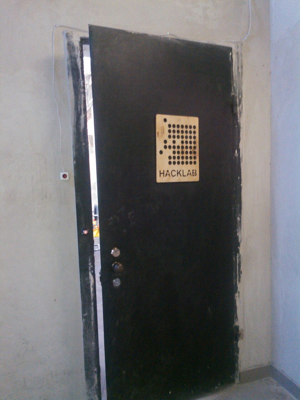 Entry to the HackLab  Kyiv