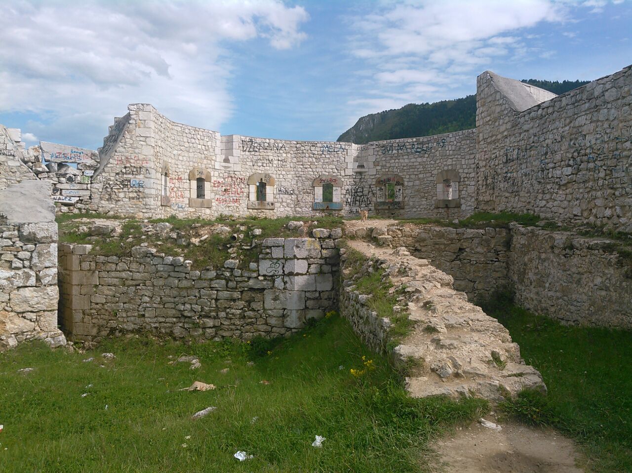 Ruins of the Bijela Tabija castle